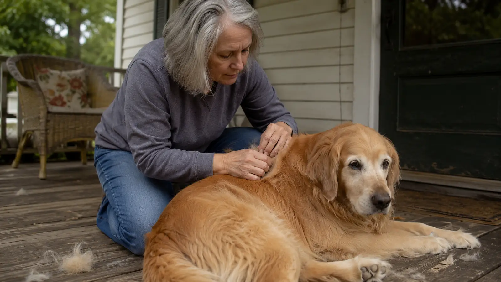 The Honest Truth About This Deshedding Brush (After Using It on a Senior Dog)