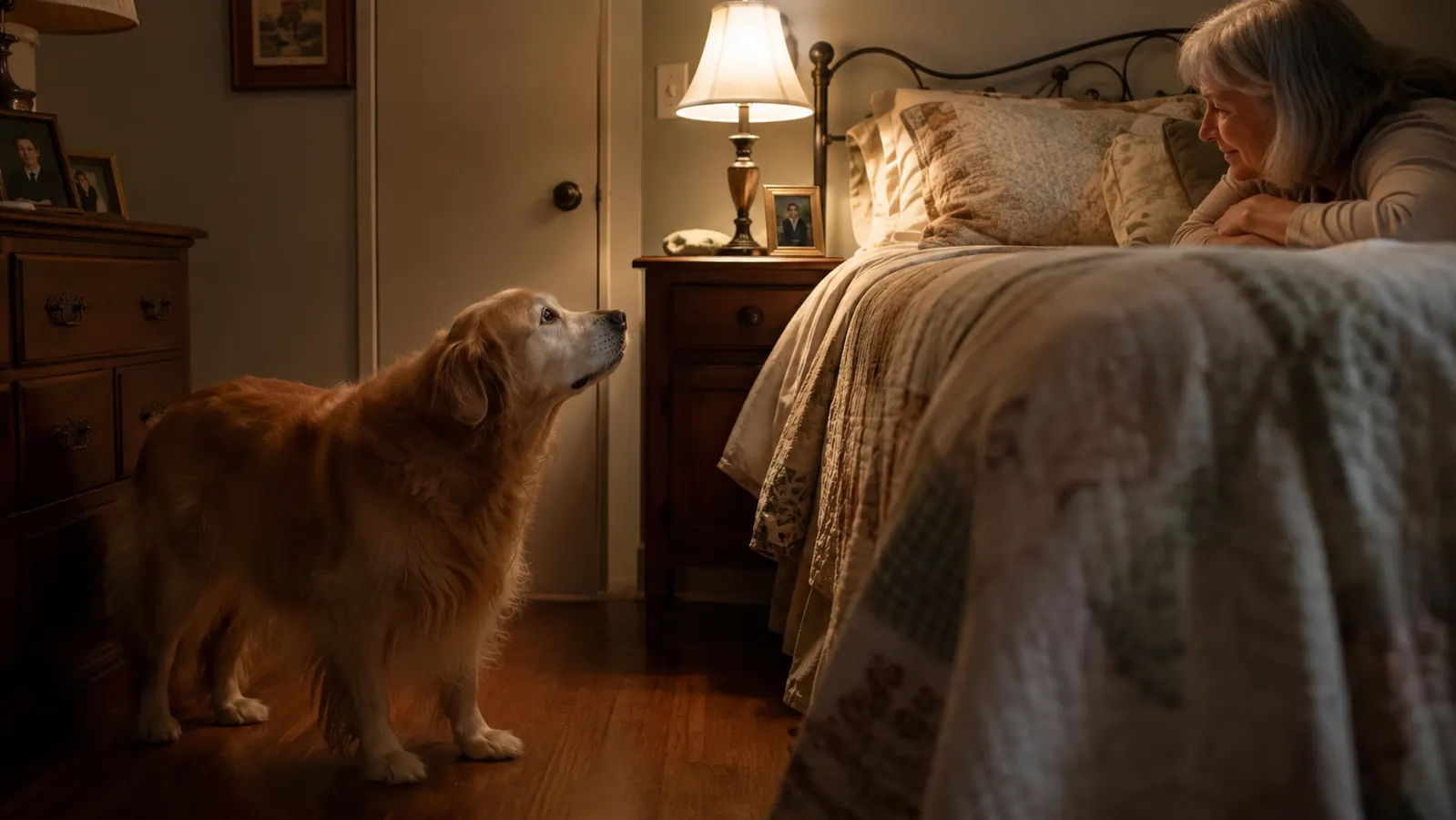 How a Simple Set of Stairs Let My Old Dog Sleep on the Bed Again