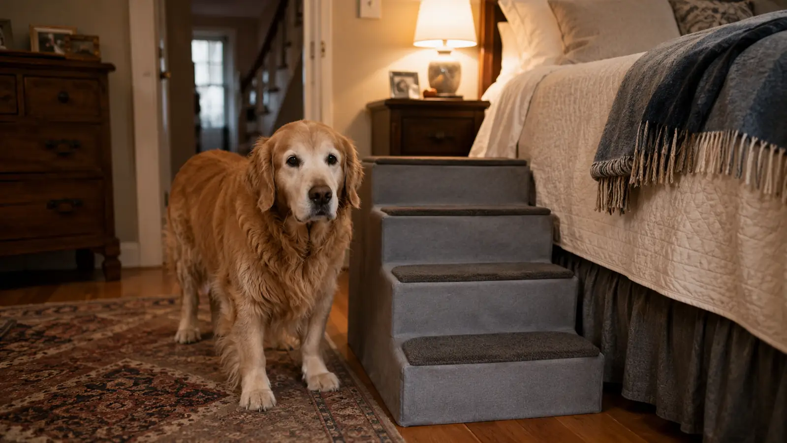 Dog Stairs for Bed Review: Months of Daily Use With a Senior Dog