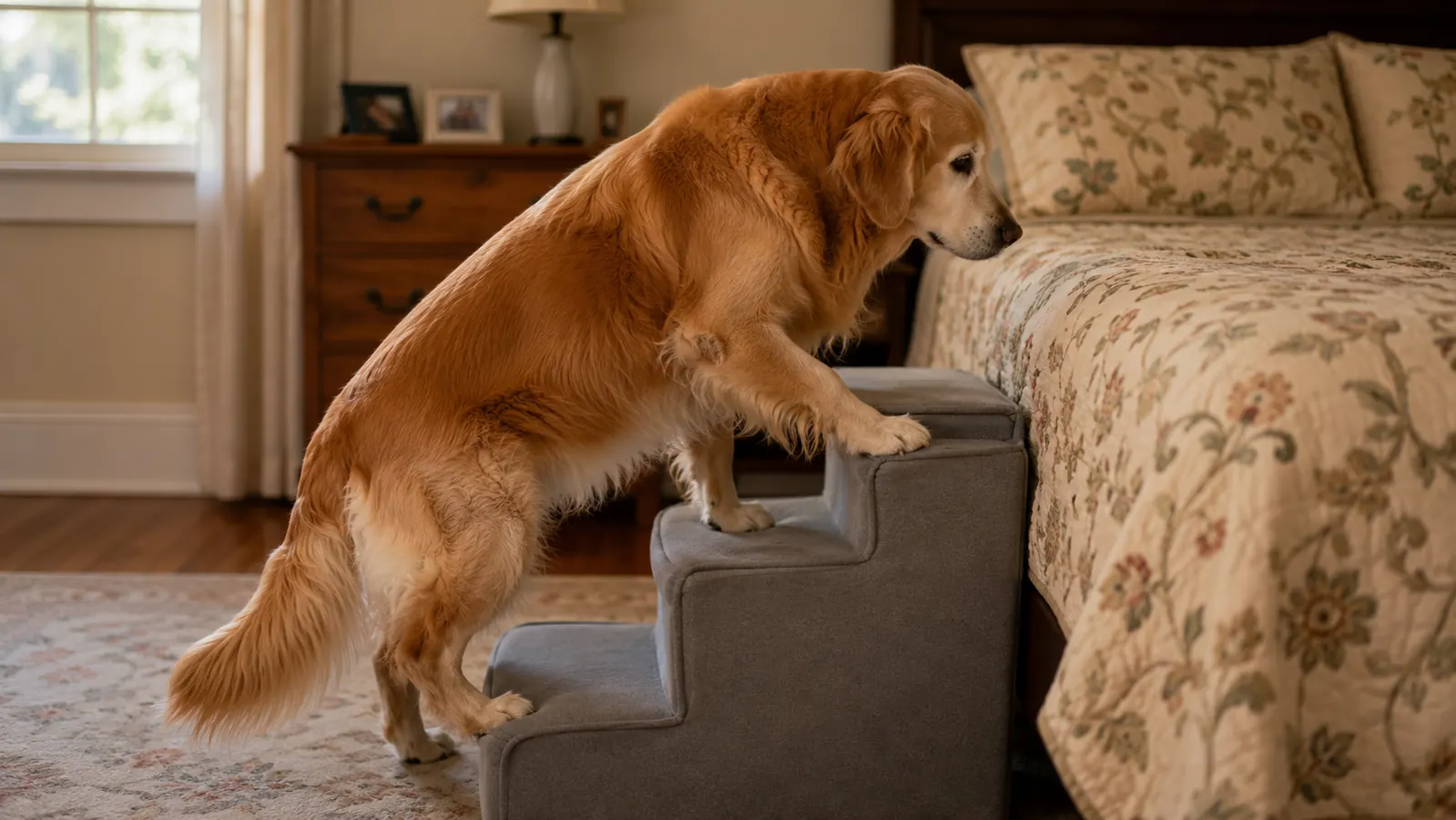 Dog Stairs vs Dog Ramp: Which Is Easier on Aging Joints